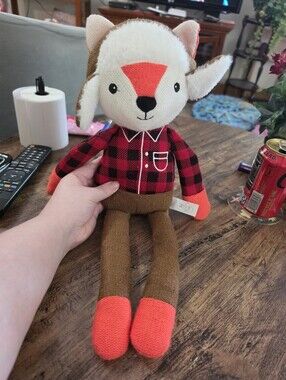 Spark Fox Rattle Plush